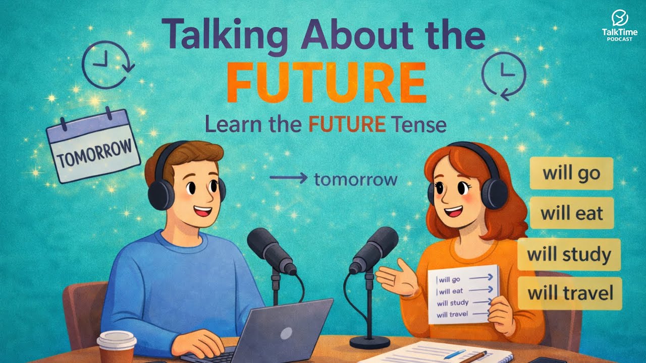 How to Talk About the Future in English | Learn the Future Tense NOW! | English Conversation