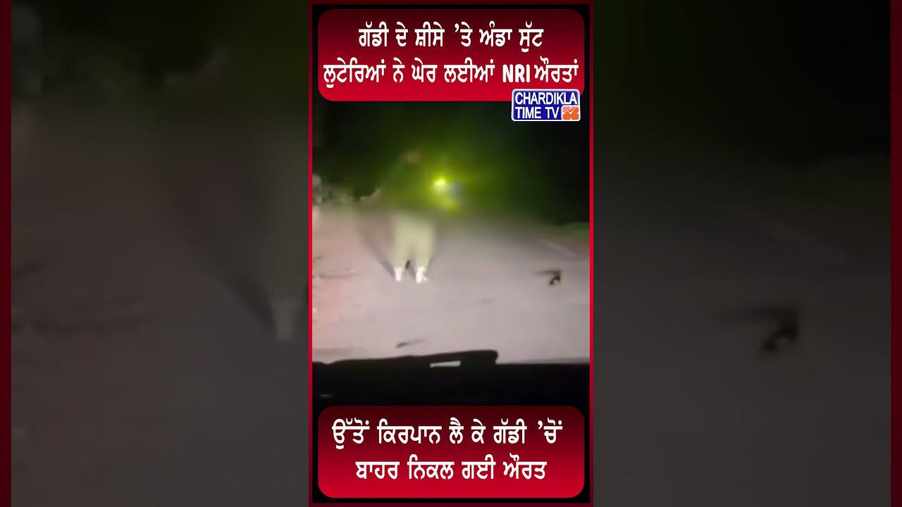 NRI ਔਰਤ ਨੇ ਕੱਢ ਲਈ ਕਿਰਪਾਨ, ਨੀ ਤੇਨੂੰ ਮਾਰਨਗੇ ਆਜਾ ਹੁਣ..