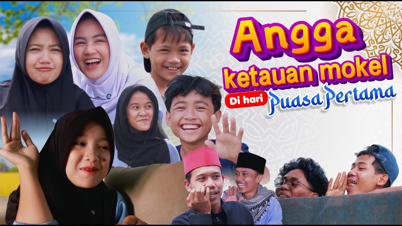 PERTAMA PUASA ANGGA KETAUAN MOKEL🤣😭