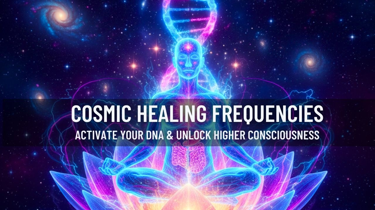 Brain Massage During Sleep, Melatonin Release, Stop Overthinking & Stress - Healing Frequency 528Hz