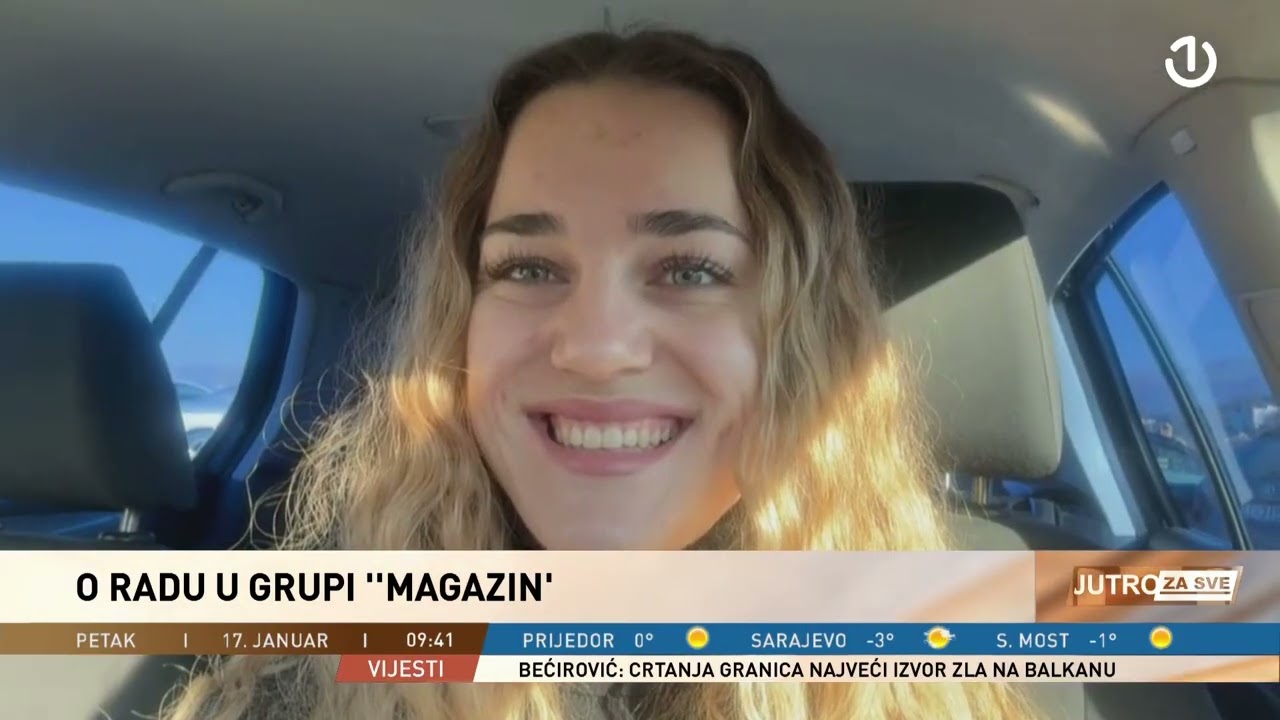 Lorena Bućan, pjevačica grupe Magazin gošća Jutra za sve