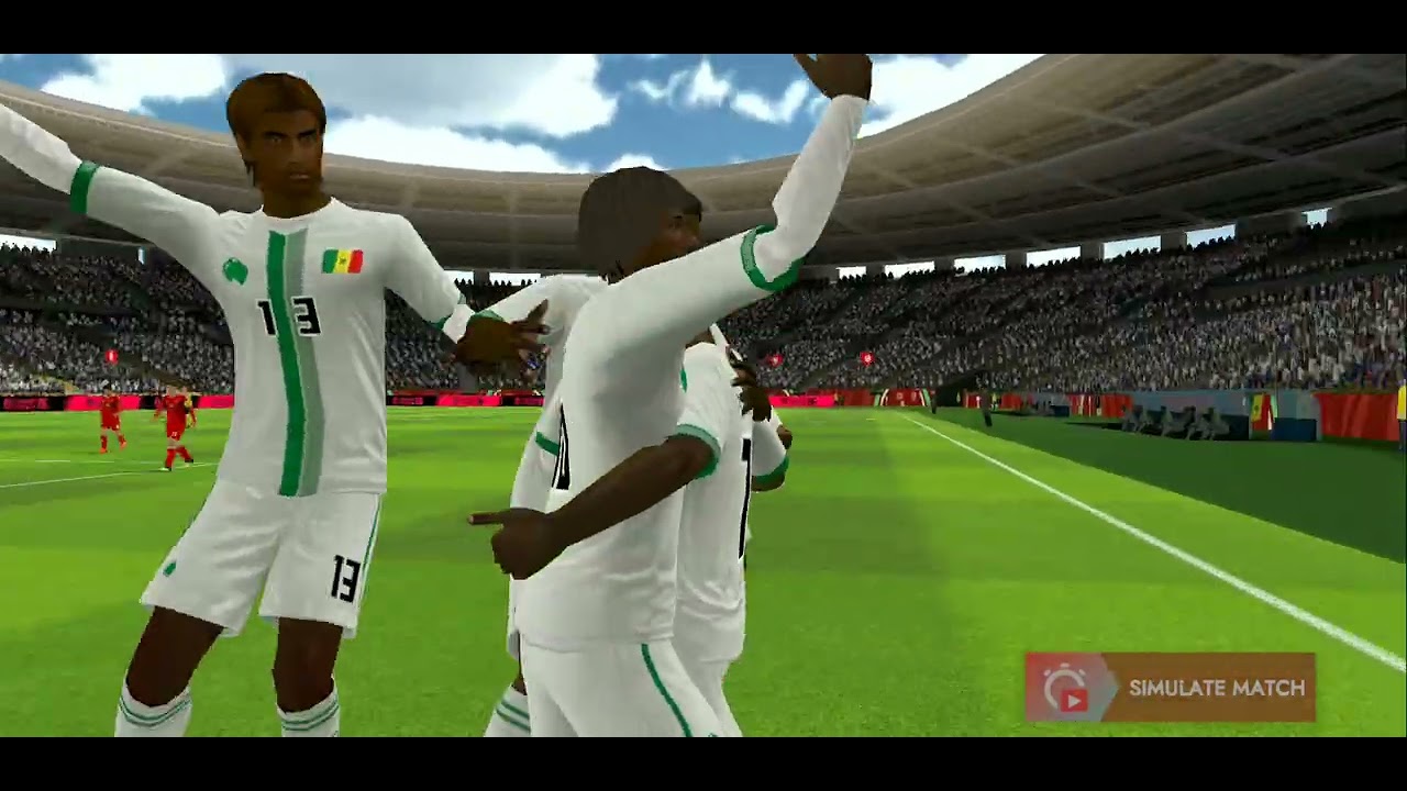 Football League 2026 AFCON Cup (Round of 16) Senegal vs Tunisia) #gaming #football