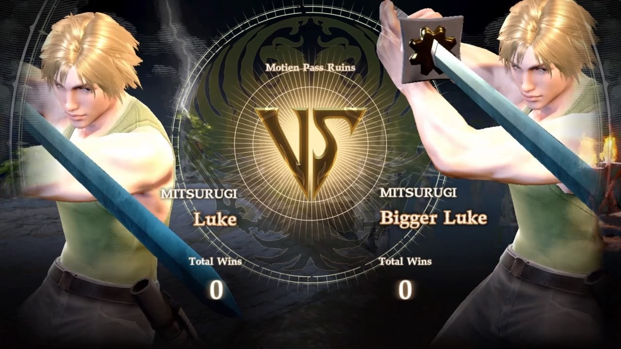 Luke vs Bigger Luke (Soulcalibur VI Custom Character Battle)