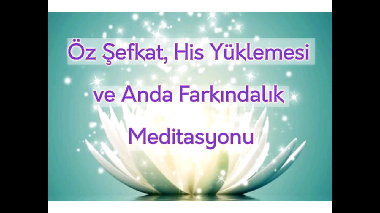 ÖZ ŞEFKAT, His Yüklemesi ve ANDA FARKINDALIK Meditasyonu - 528 & 432 Hz ile Desteklenmiştir