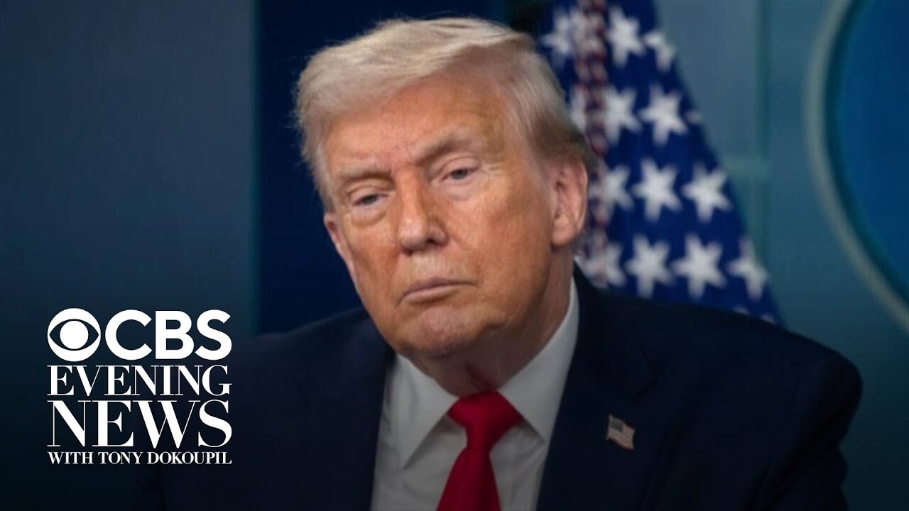Trump tells CBS News attacks could bring a diplomatic solution closer
