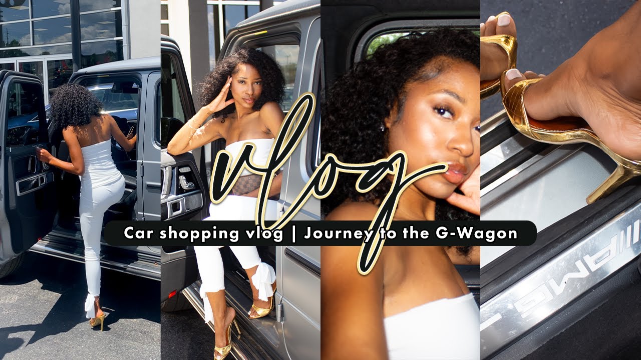 Car shopping vlog | Journey to the G WAGON 🥹