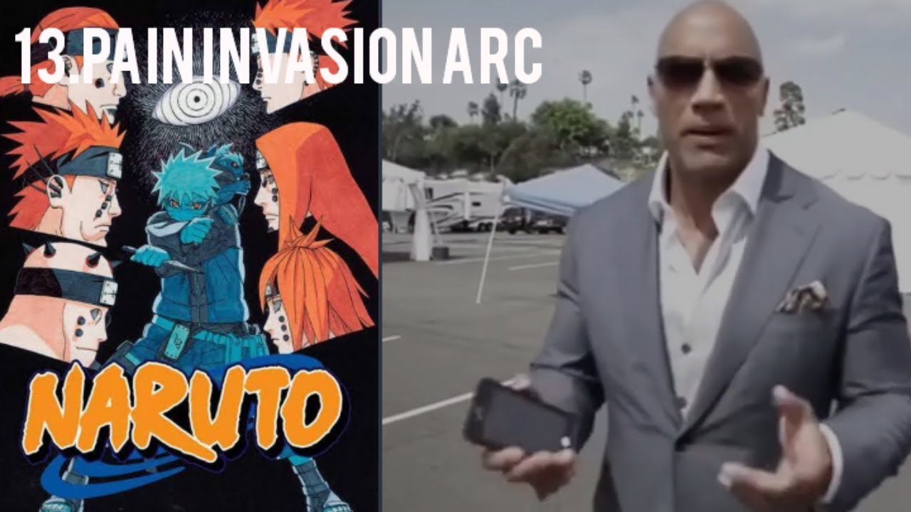 I Ranked all Naruto Arc with memes #naruto #anime #pain #sasuke
