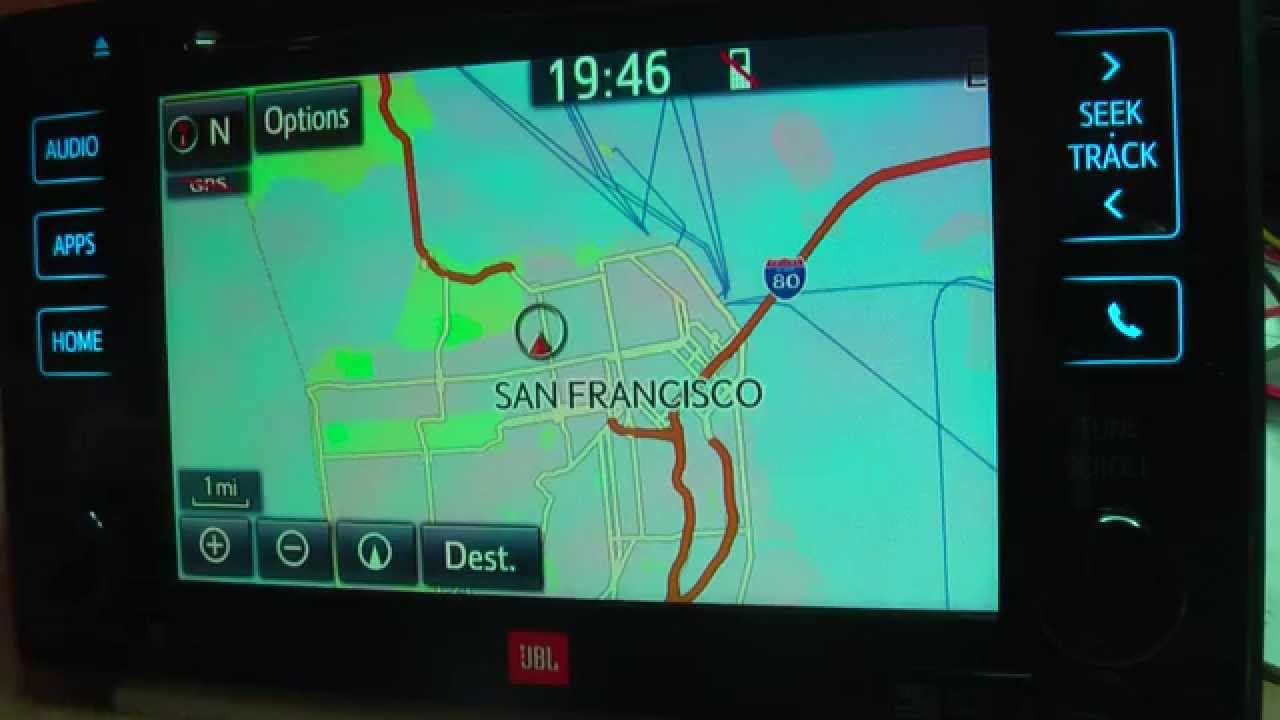 Toyota Sienna 2015 navigation
