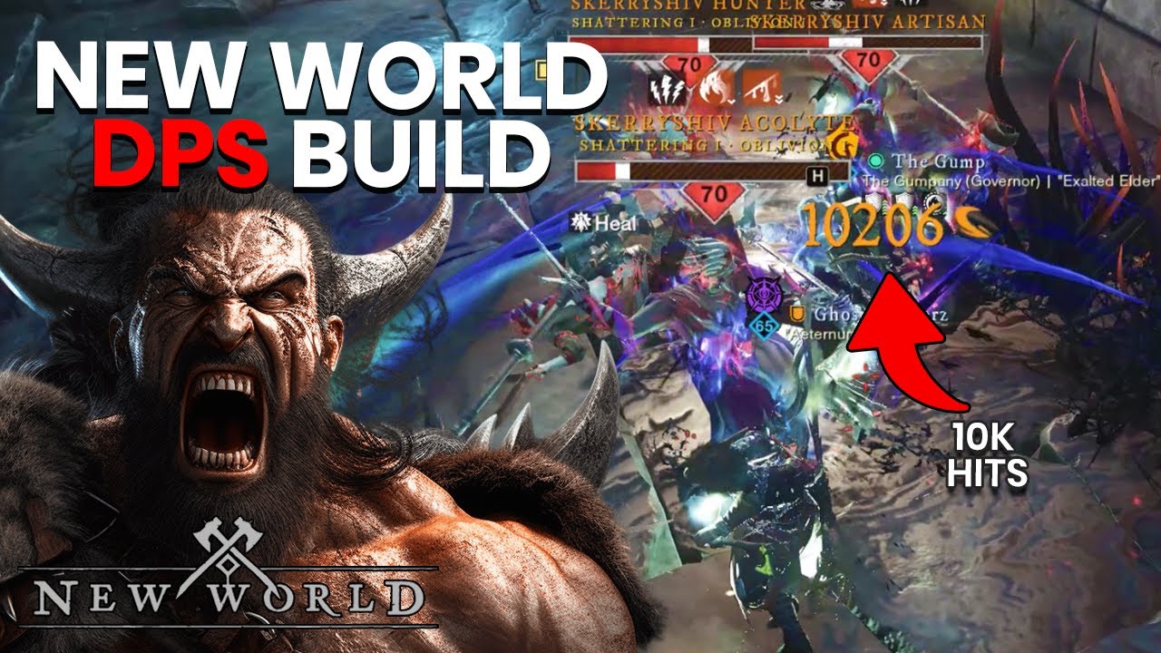 New World: Spear & Hatchet Build For High DPS Mutation Runs! (Build Guide)
