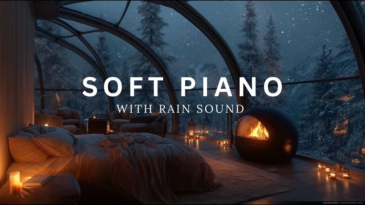 Relaxing Sleep Music with Rain Sounds and Piano Deep Forest Healing for Deep Sleep Meditation Music!