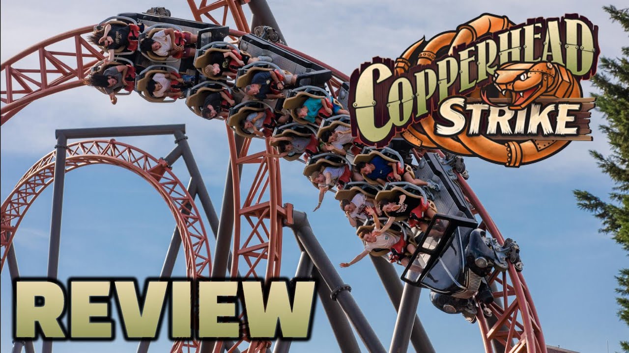 Copperhead Strike Review - Carowinds (Mack Multi-Launch)