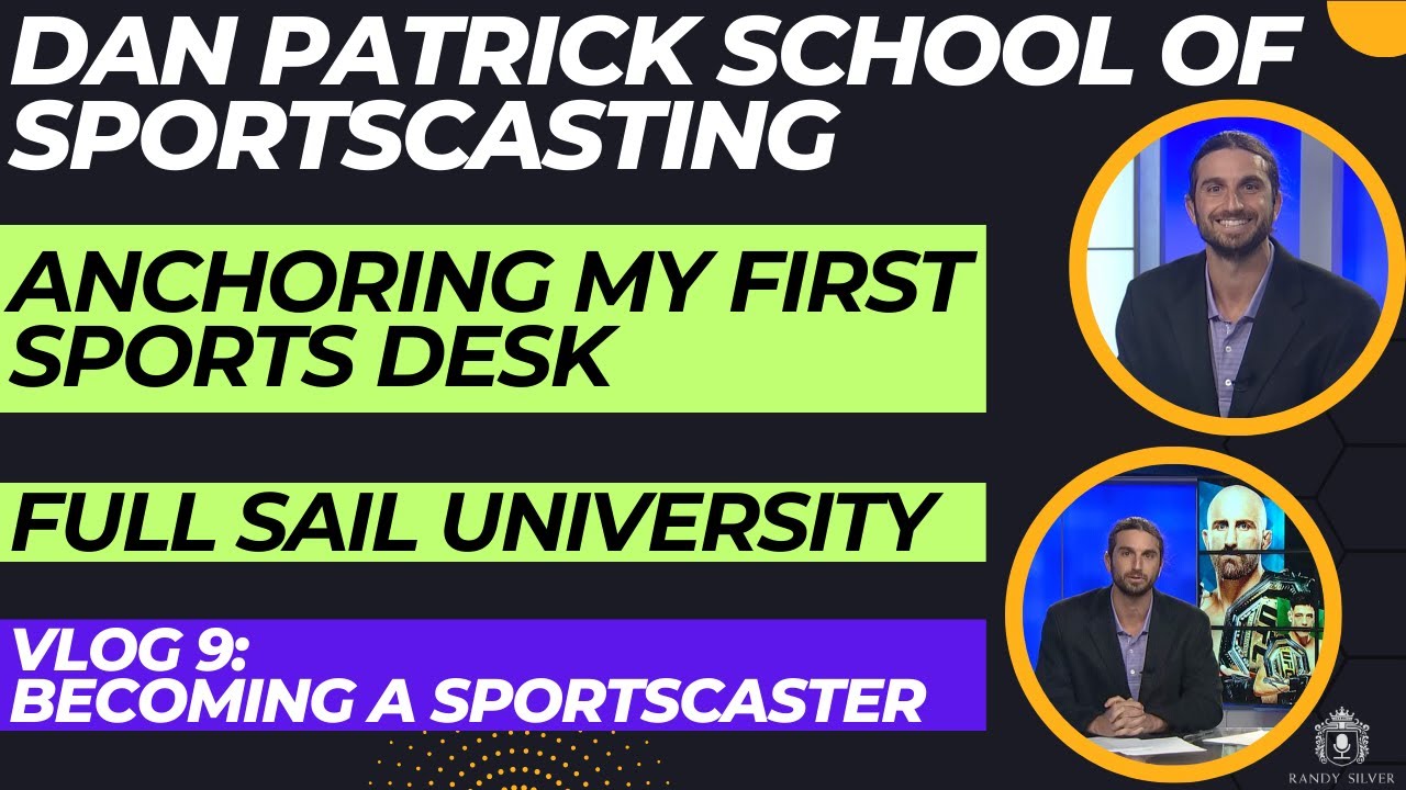 Anchoring a Sports Desk for my First Time | Becoming a Sportscaster Vlog 9
