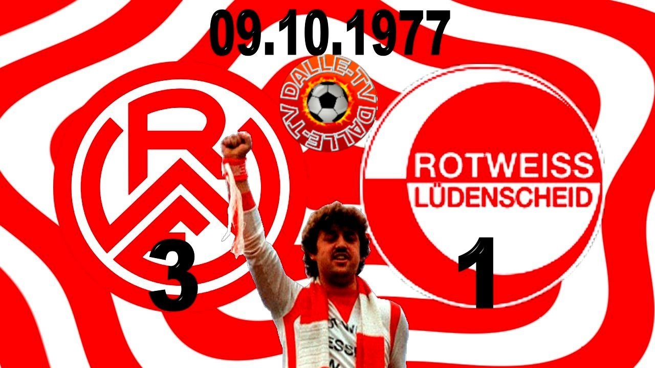 Rot Weiss Essen - Rot Weiss Lüdenscheid 3:1 / 1977