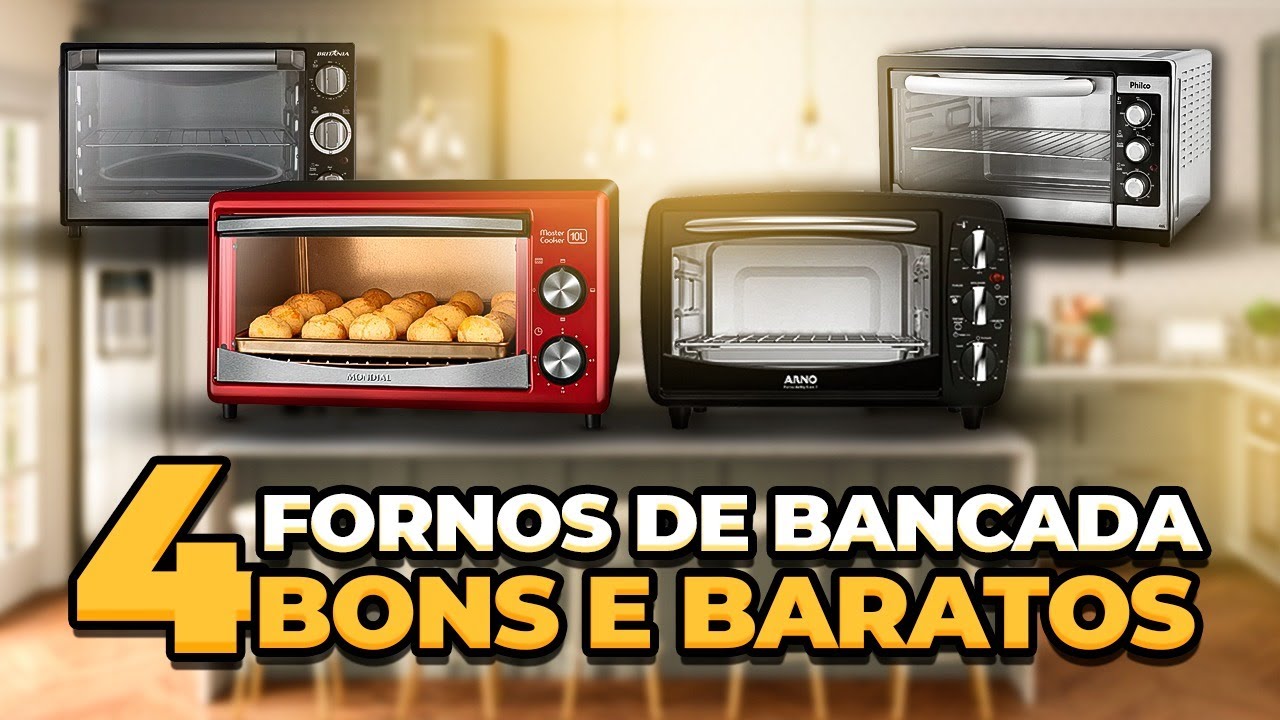 Hora da receita! 🍕 MELHORES FORNOS ELÉTRICOS Custo Benefício! Forninho Elétrico de bancada 2022