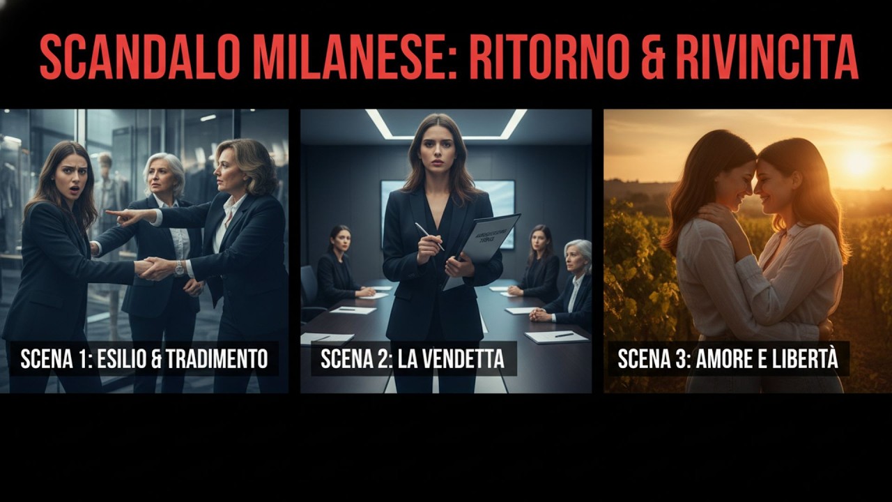 Cacciata dall'azienda di famiglia per amare una donna — Tre anni dopo ricompro tutto da mia madre...