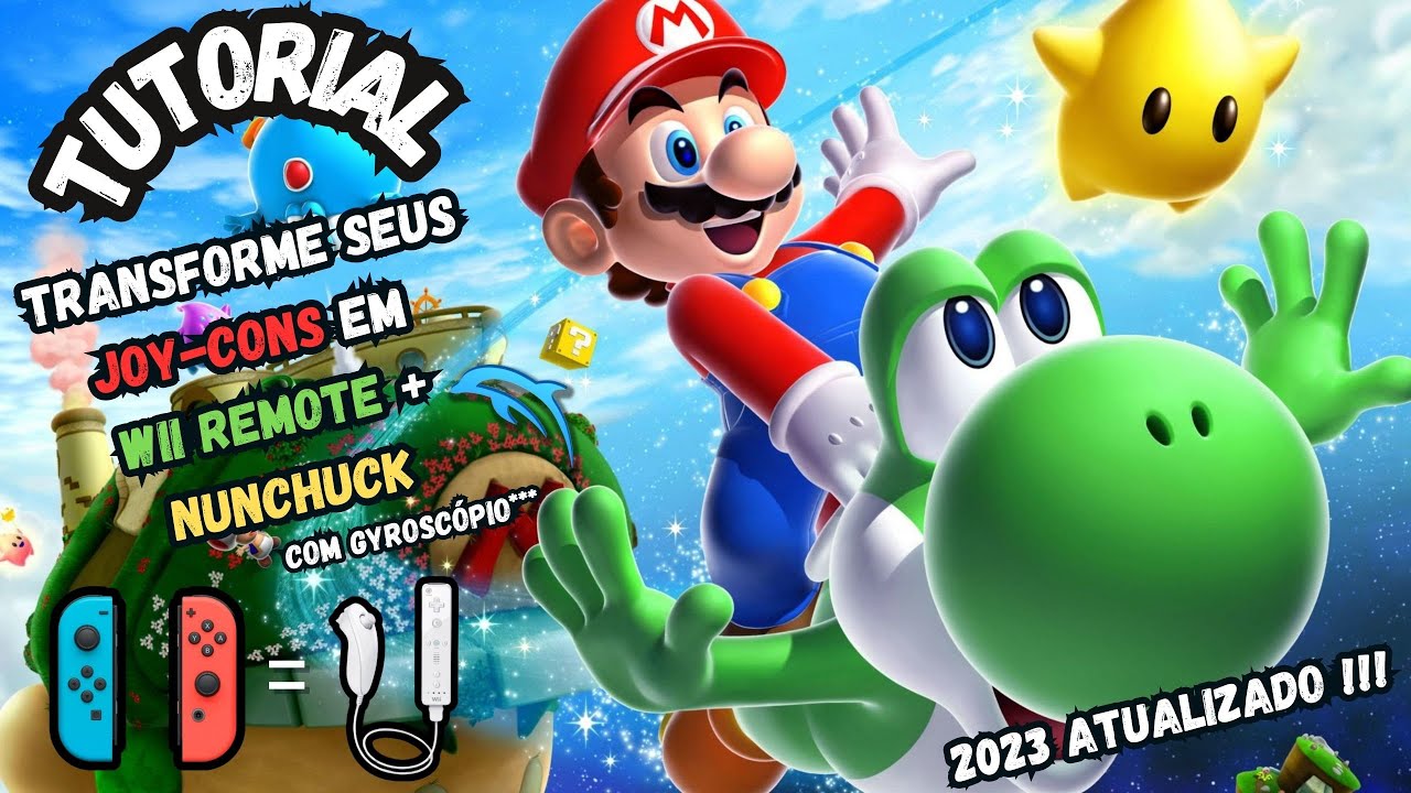 Use seus Joycons de Nintendo Switch como Nunchuck + Wii Remote no Dolphin!!! - TUTORIAL