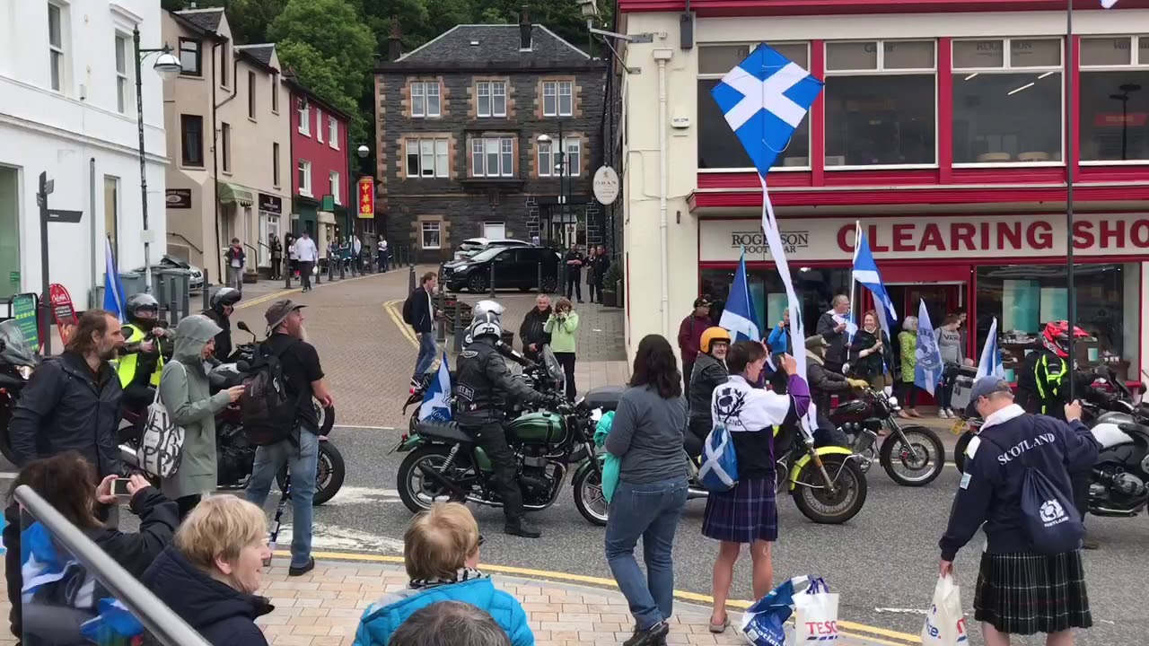Yes Bikers at AUOB Oban