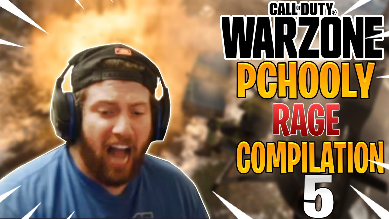 PCHOOLY MODERN WARFARE WARZONE RAGE COMPILATION #5