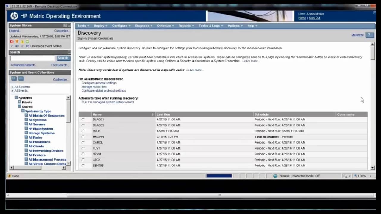 WBEM on OpenVMS - Part 3 OpenVMS monitoring using HPSIM client