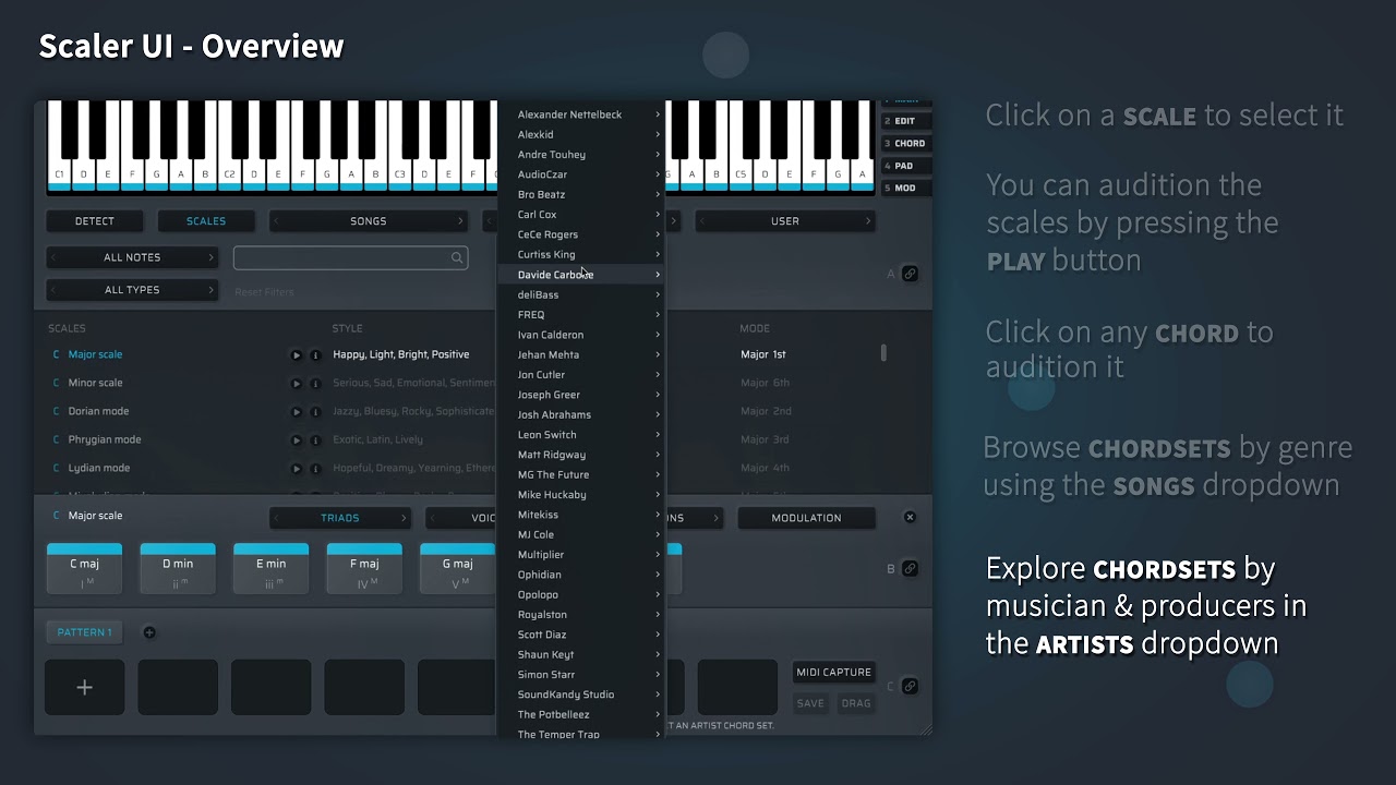 Scaler 2 - Main Page Overview