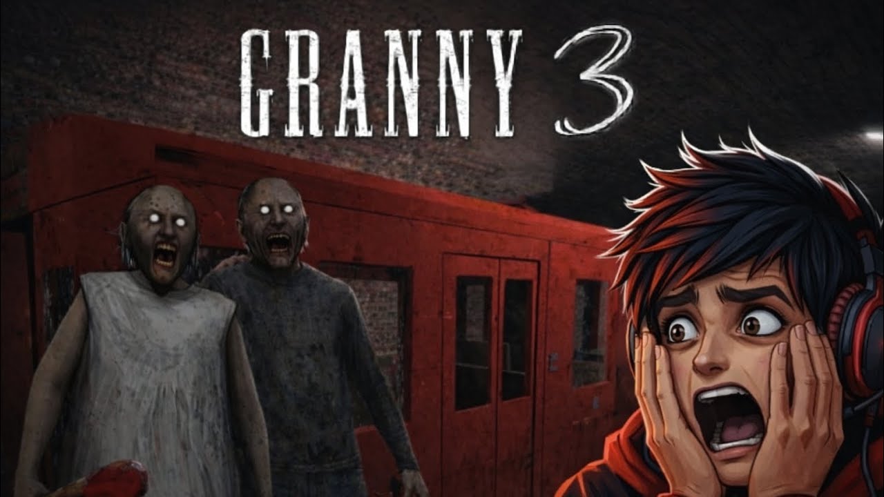 Granny chapter 3 train step granny ne mujhe kafi roka
