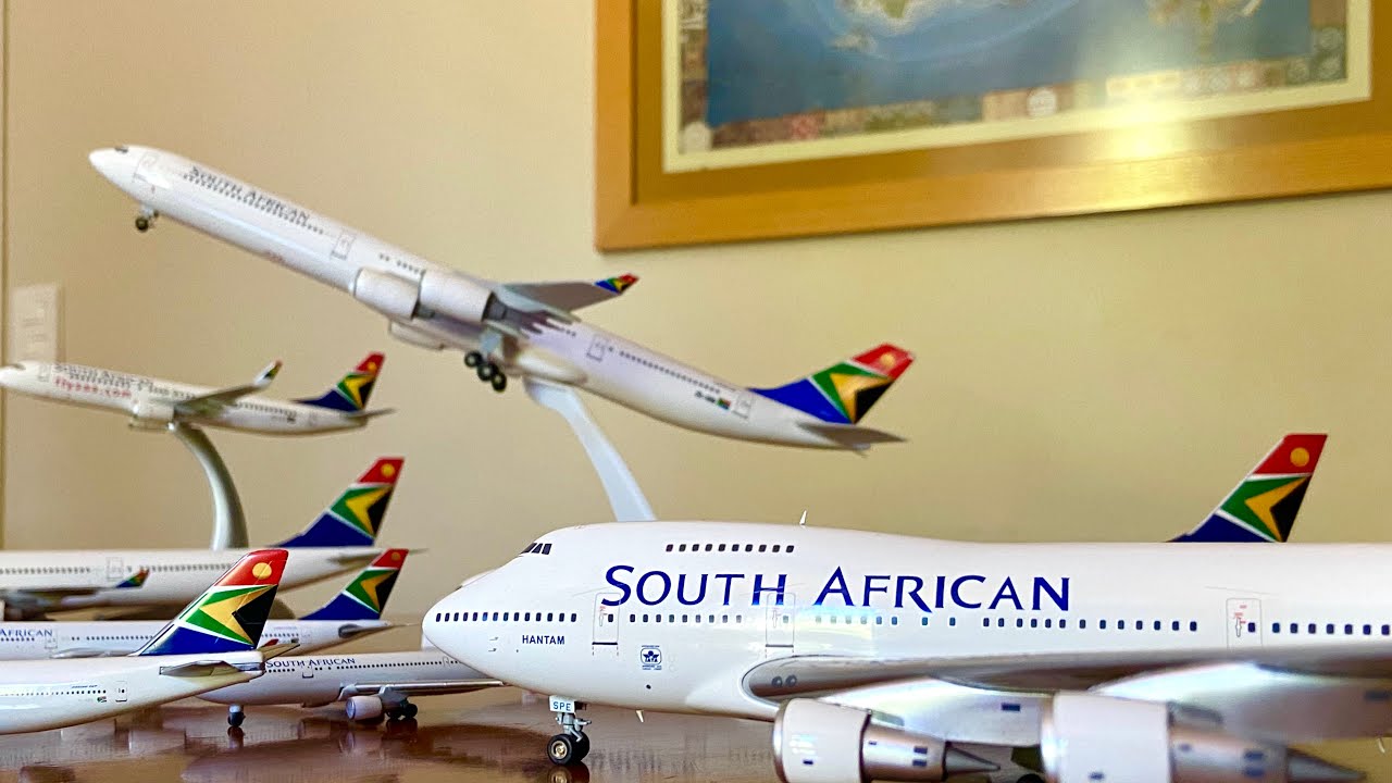 South African Airways - AIRPLANE MODEL COLLECTION