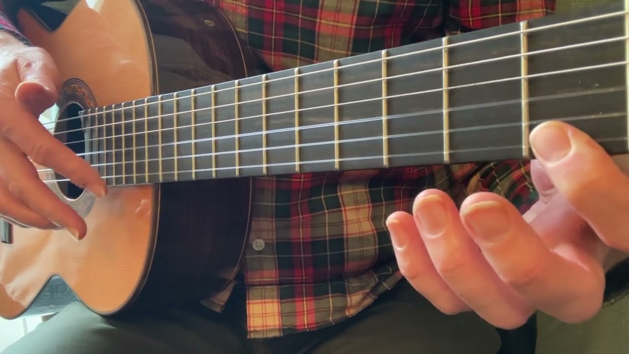 Simple picking pattern for simple chords