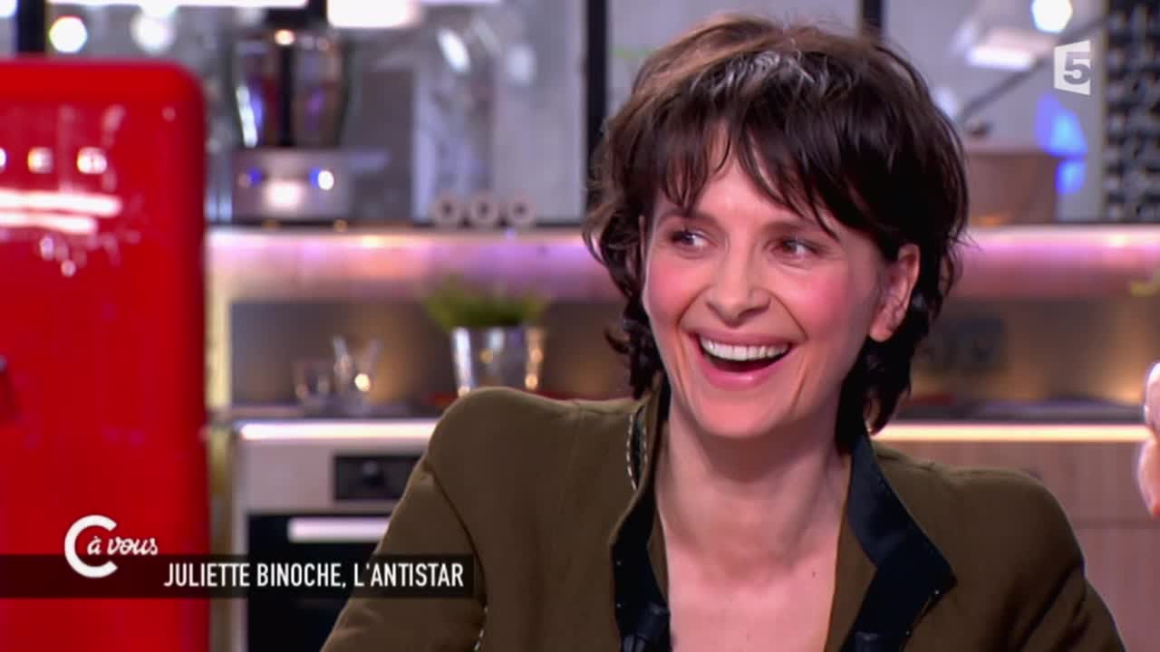 Juliette Binoche sur les César 