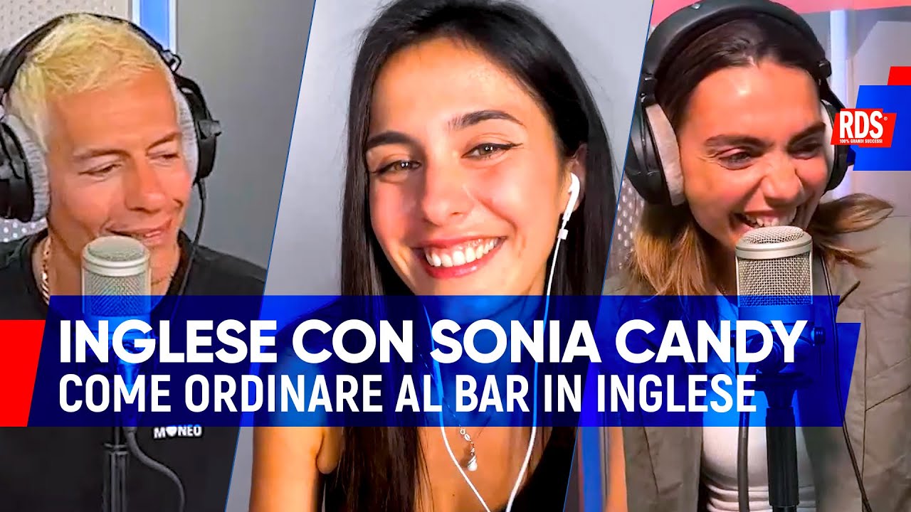 Lezione di inglese con @SoniaCandy: come ordinare correttamente al bar in inglese