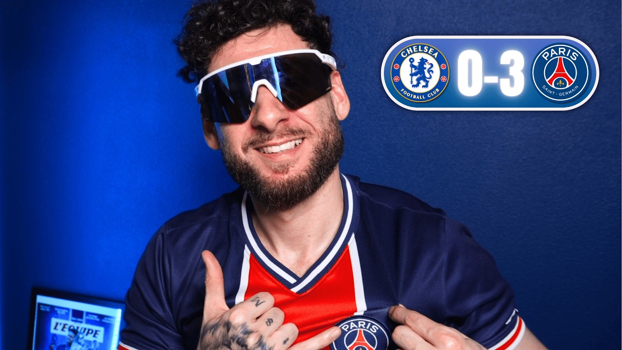 Paris je t'aime ❤️ Stamford Bridge c'est chez nous ! (Chelsea 0-3 PSG)