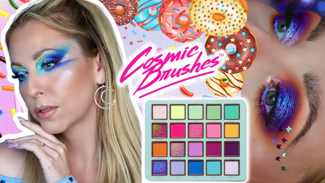 2 MORE LOOKS! NEW COSMIC BRUSHES DELICIOUS DELIGHTS PALETTE