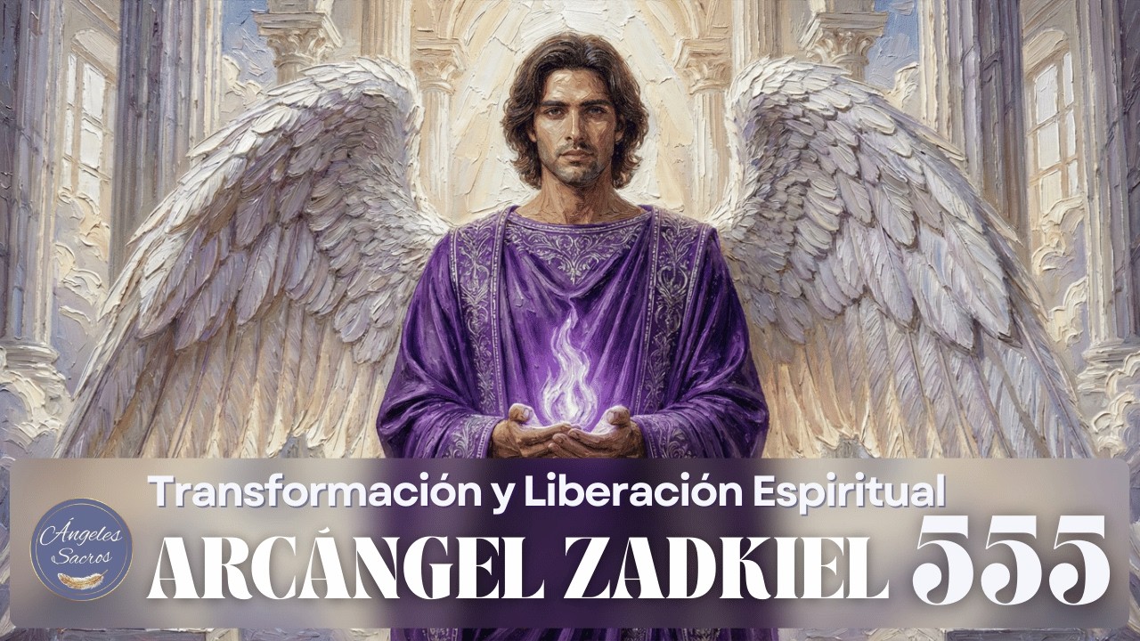 555 — 🪽Arcángel Zadquiel | Transformación y Liberación Espiritual / Angel Number 555 Transformation