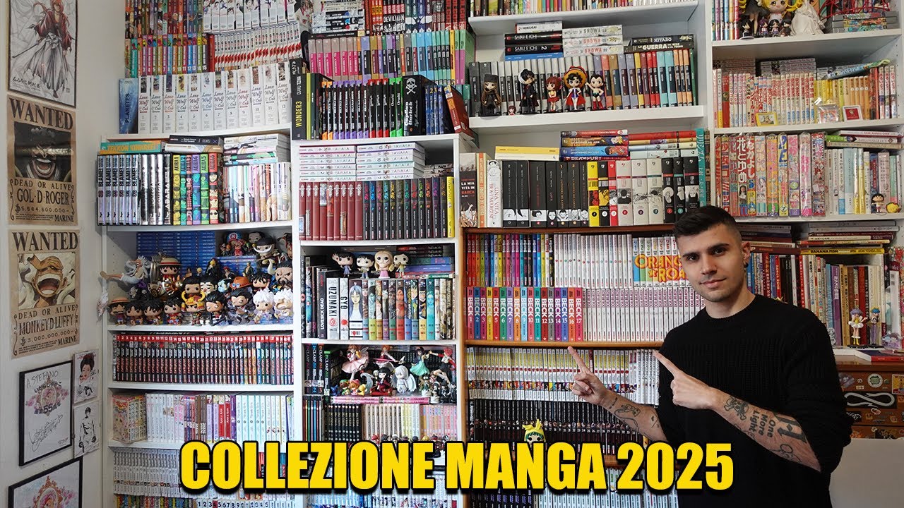 LA MIA COLLEZIONE MANGA 2025