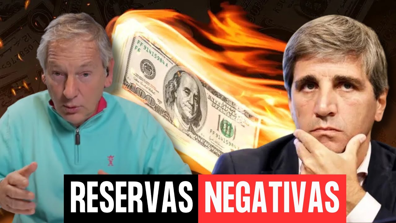 El Banco Central tiene RESERVAS NEGATIVAS mientras la INFLACIÓN vuelve al ALZA 📉🚨