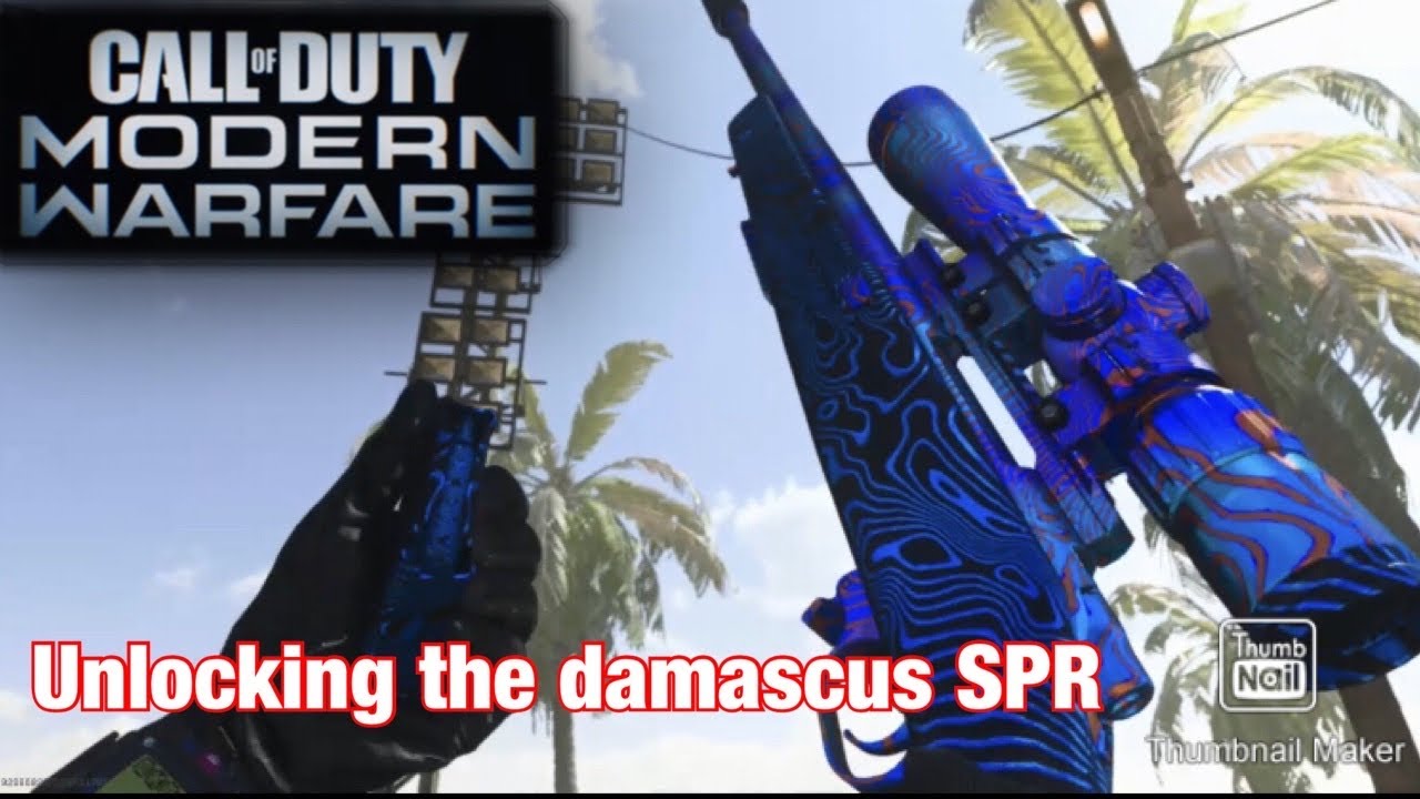 unlocking the Damascus SPR but I&rsquo;m now happy to play Cold War