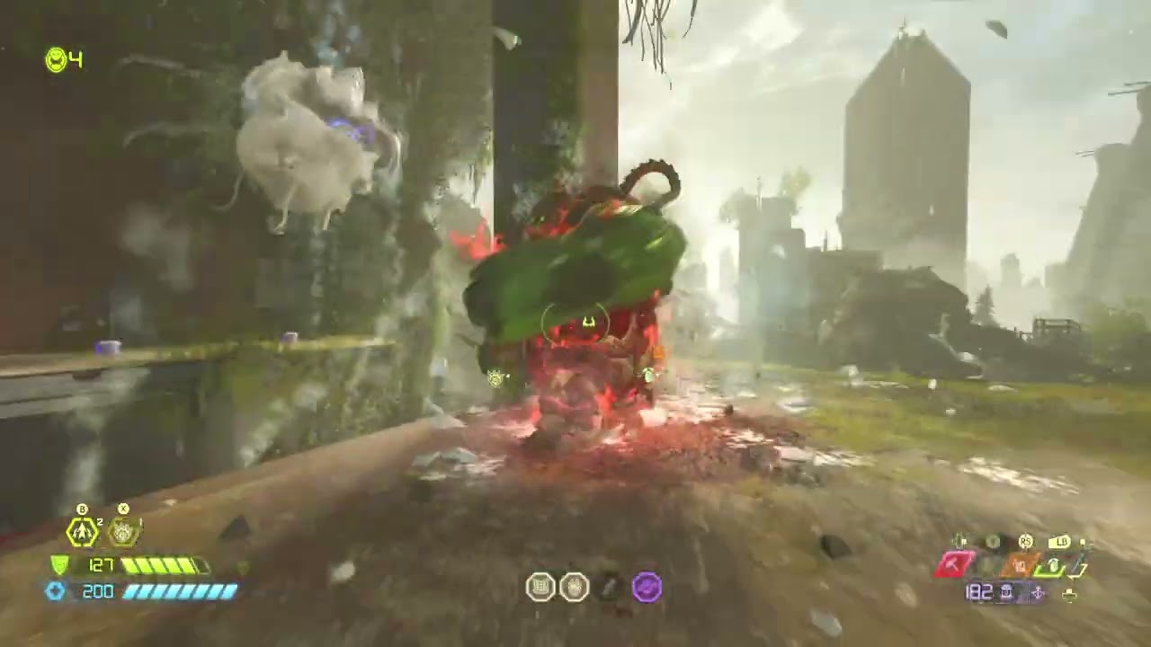 Doom eternal ancient gods part 2 Reclaimed Earth Gameplay Clip