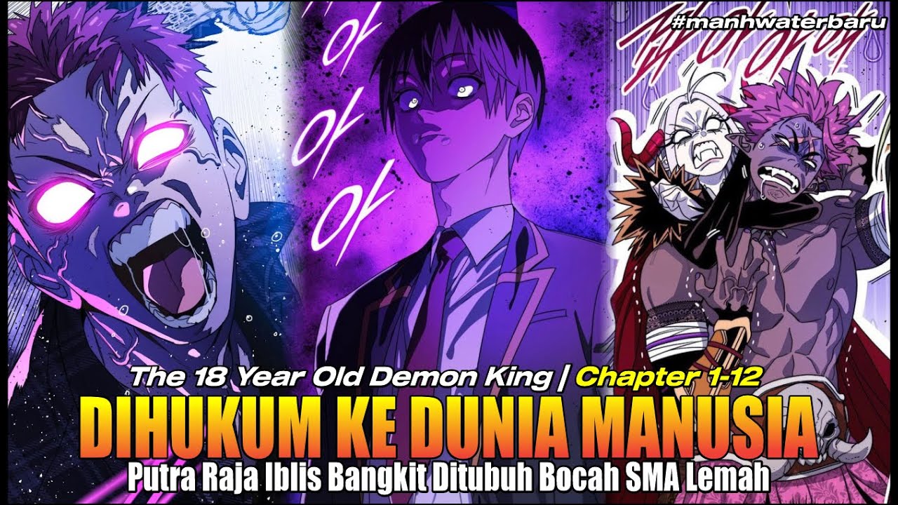BOCAH SMA YG MENGALAHKAN SELURUH ANGGOTA GENG | ALUR CERITA MANHWA TERBARU