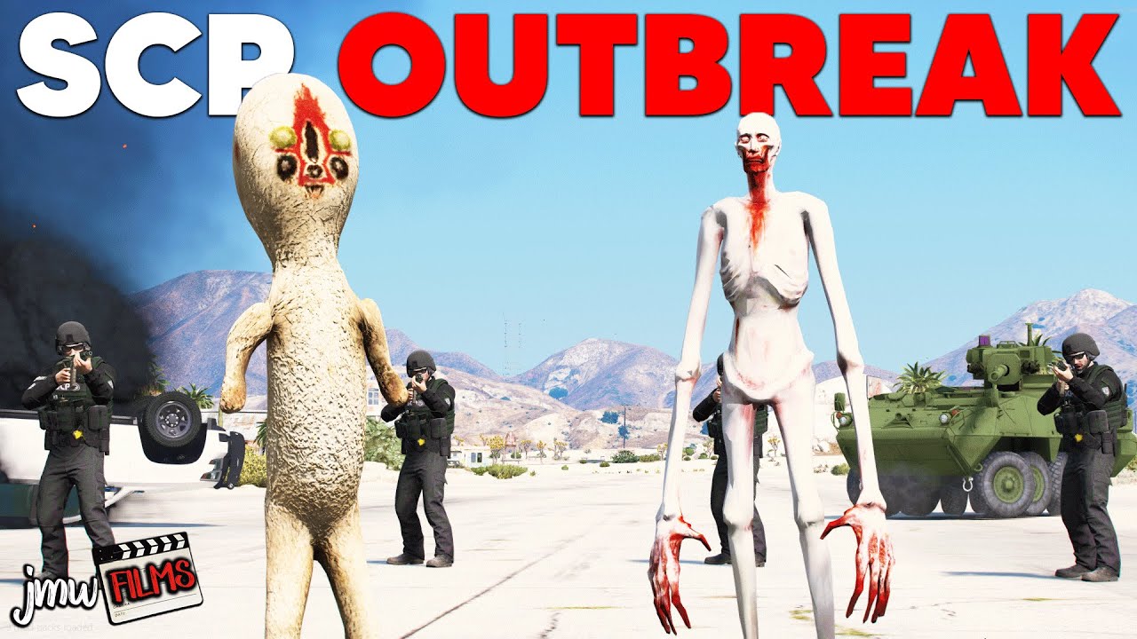 SCP 096 и SCP 173: ПОБЕГ! | PGN # 325 | Ролевая игра GTA 5