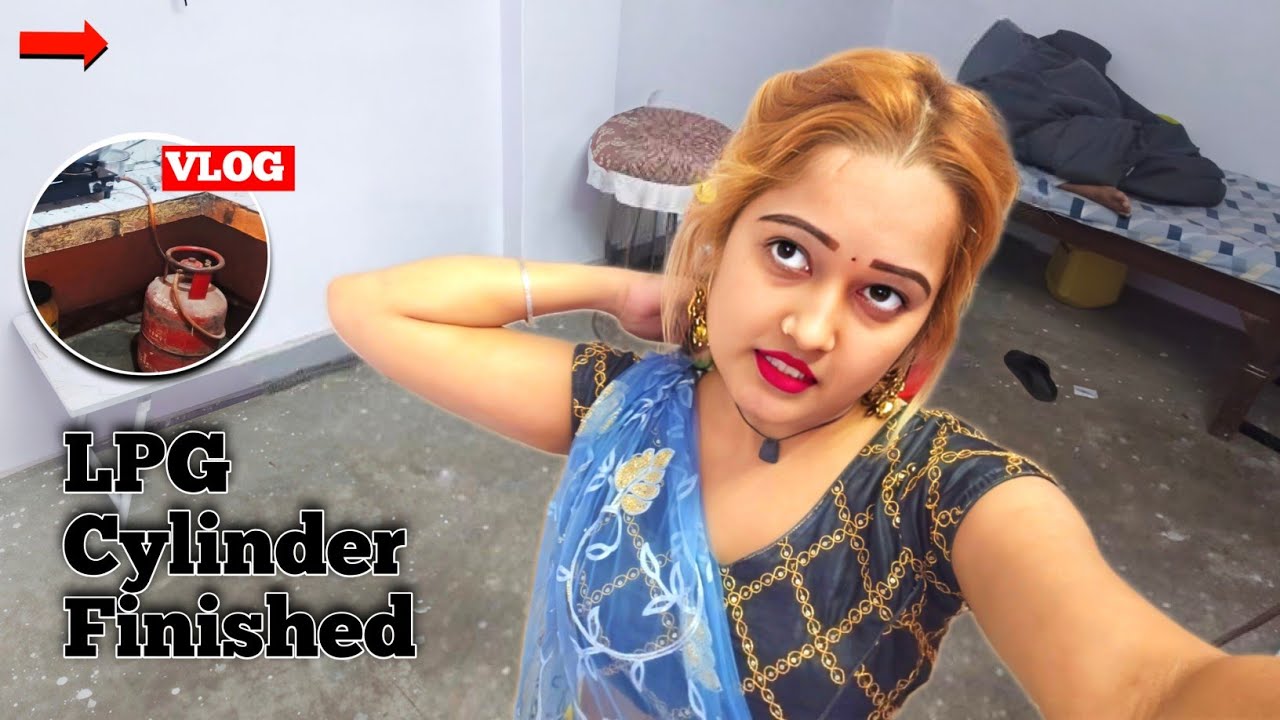 Ghar Me Aaj LPG Cylinder khatam ho gaya 🙂 !