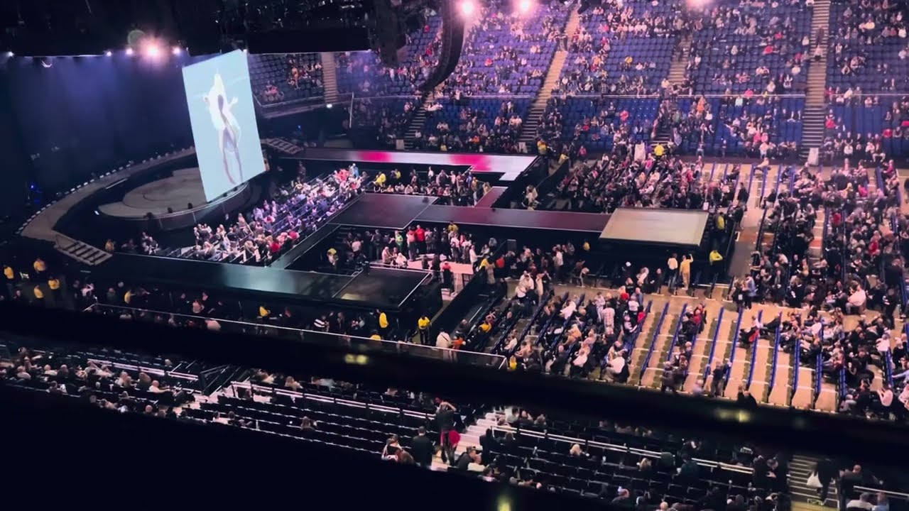London O2 Arena Section 404 Row A Seat 540 View