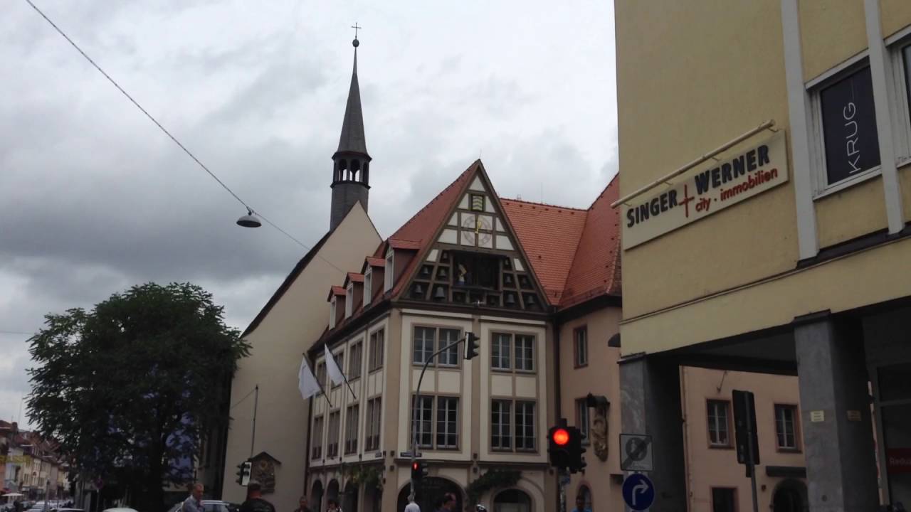 Würzburg (WÜ) Stadtmitte: Glockenspiel des Bürgerspitals