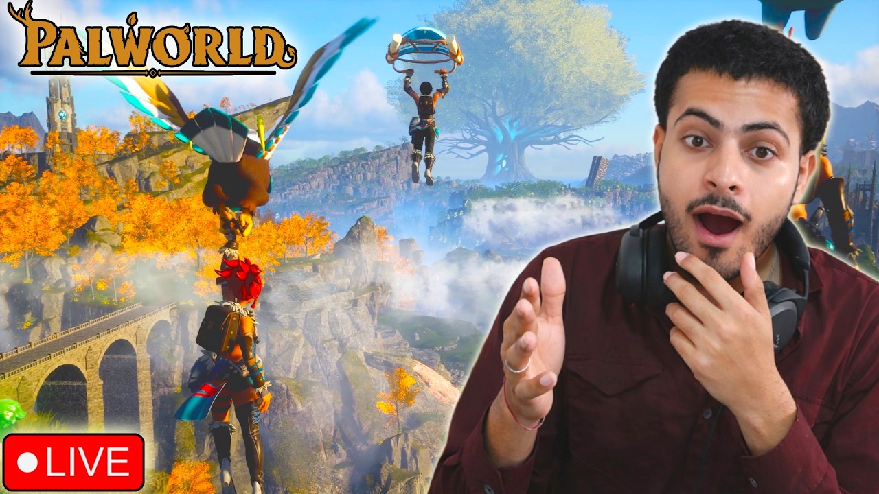 PALWORLD 🔴 LIVE | First Time Playing This CRAZY Game in Hindi 😱