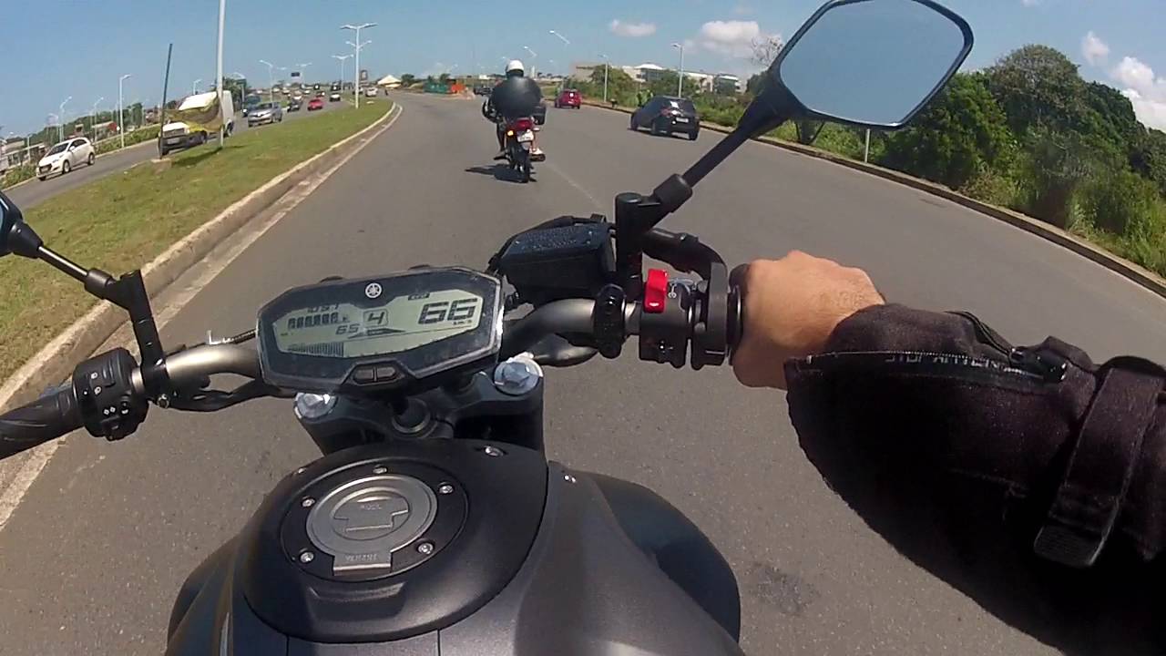 MT 07: Primeiros quilômetros com a moto