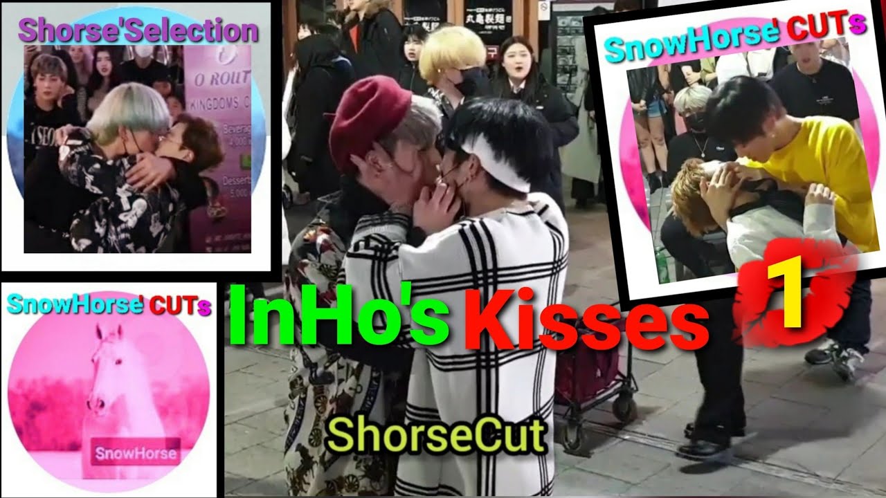 《🎠#ShorseCut👄InHo's💋Kisses》#KingdomS(킹덤즈) #Shine🥳HotMoments HongDae Busking #SnowHorse