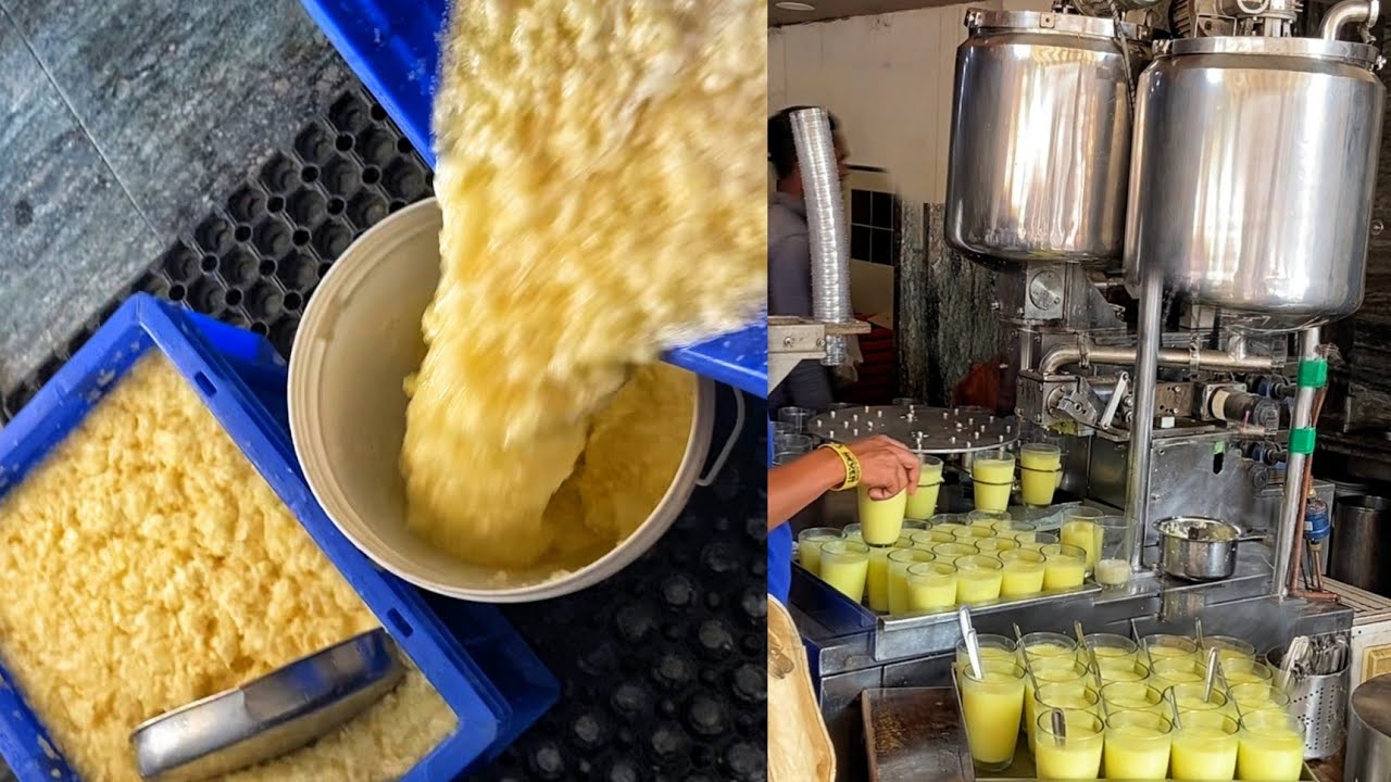 Nashik Famous Automatic Pineapple Sharbat🍍🍍 इस शरबत को खाया भी जाता है और पिया भी😳😳 Indian Food