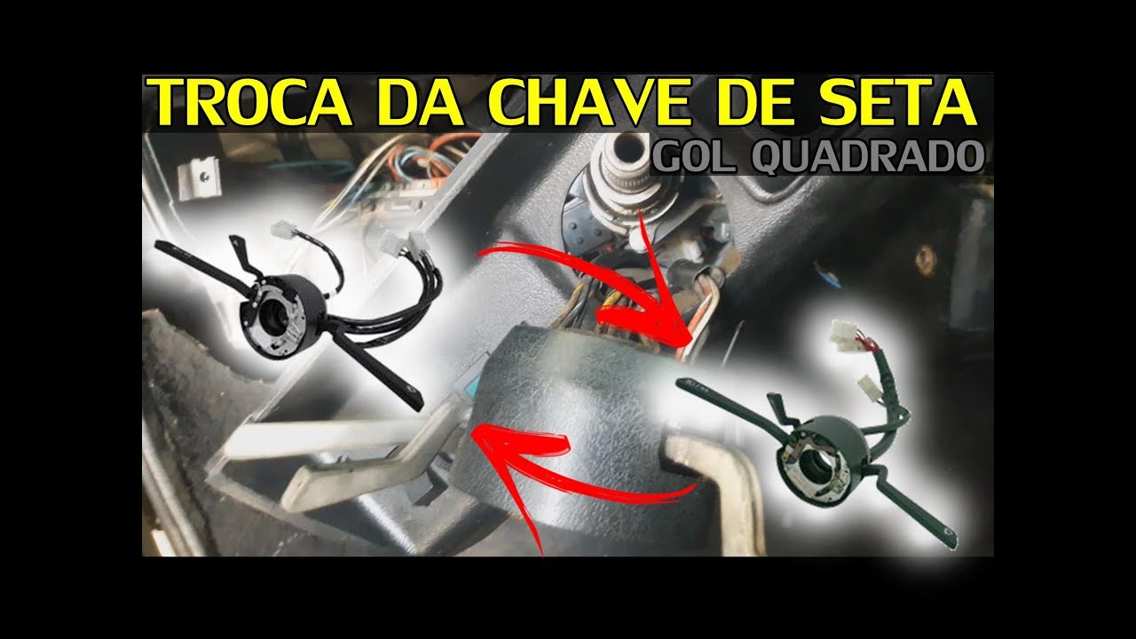 COMO TROCAR COMANDO DE SETA GOL QUADRADO