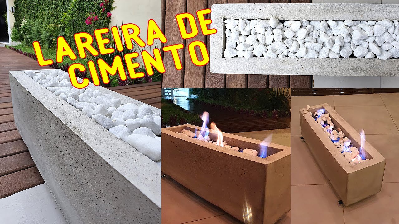 LAREIRA DE CIMENTO!!!