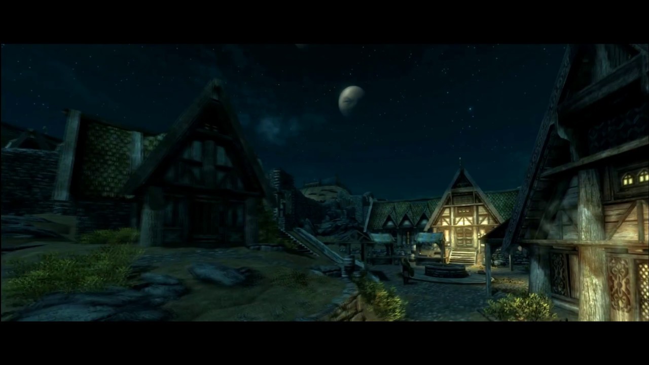 Pope John Paul II's face for Masser and Secunda Skyrim mod official trailer
