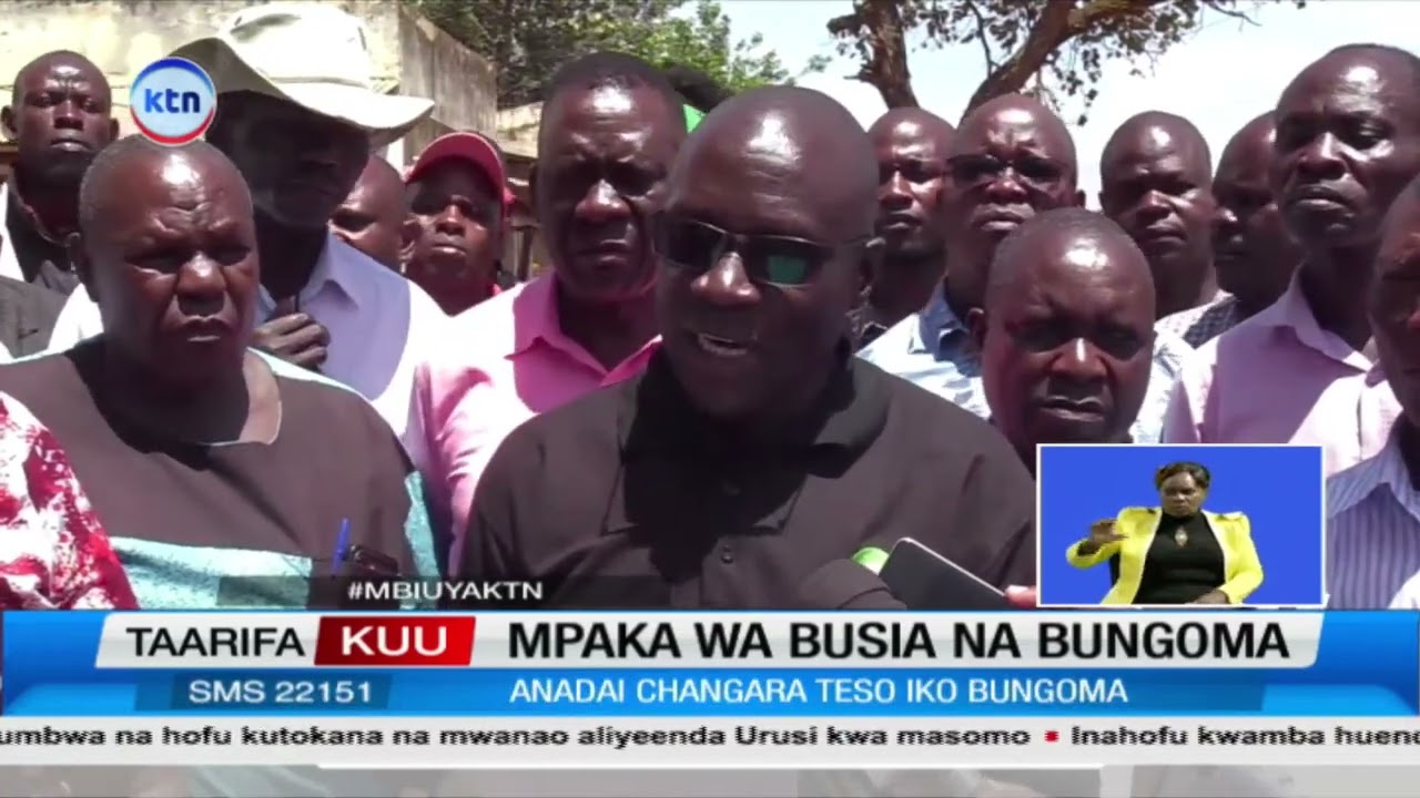 Madai ya mpaka Busia na Bungoma yazua taharuki