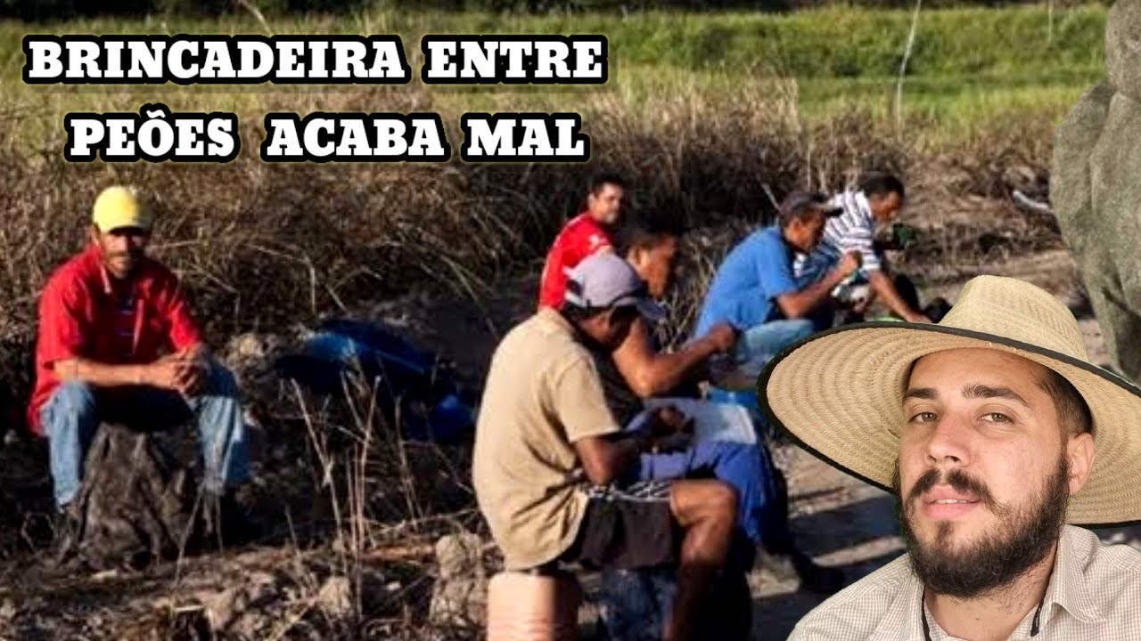 Os 6 Peões na catação de raiz e a falta de carne na hora de rango na Fazenda